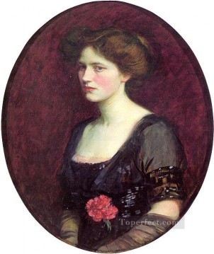 ジョン・ウィリアム・ウォーターハウス Painting - チャールズ・シュライバー夫人の肖像 ギリシャ人ジョン・ウィリアム・ウォーターハウス